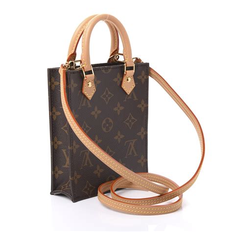 LOUIS VUITTON Louis Vuitton Monogram Petite Sac Plat 